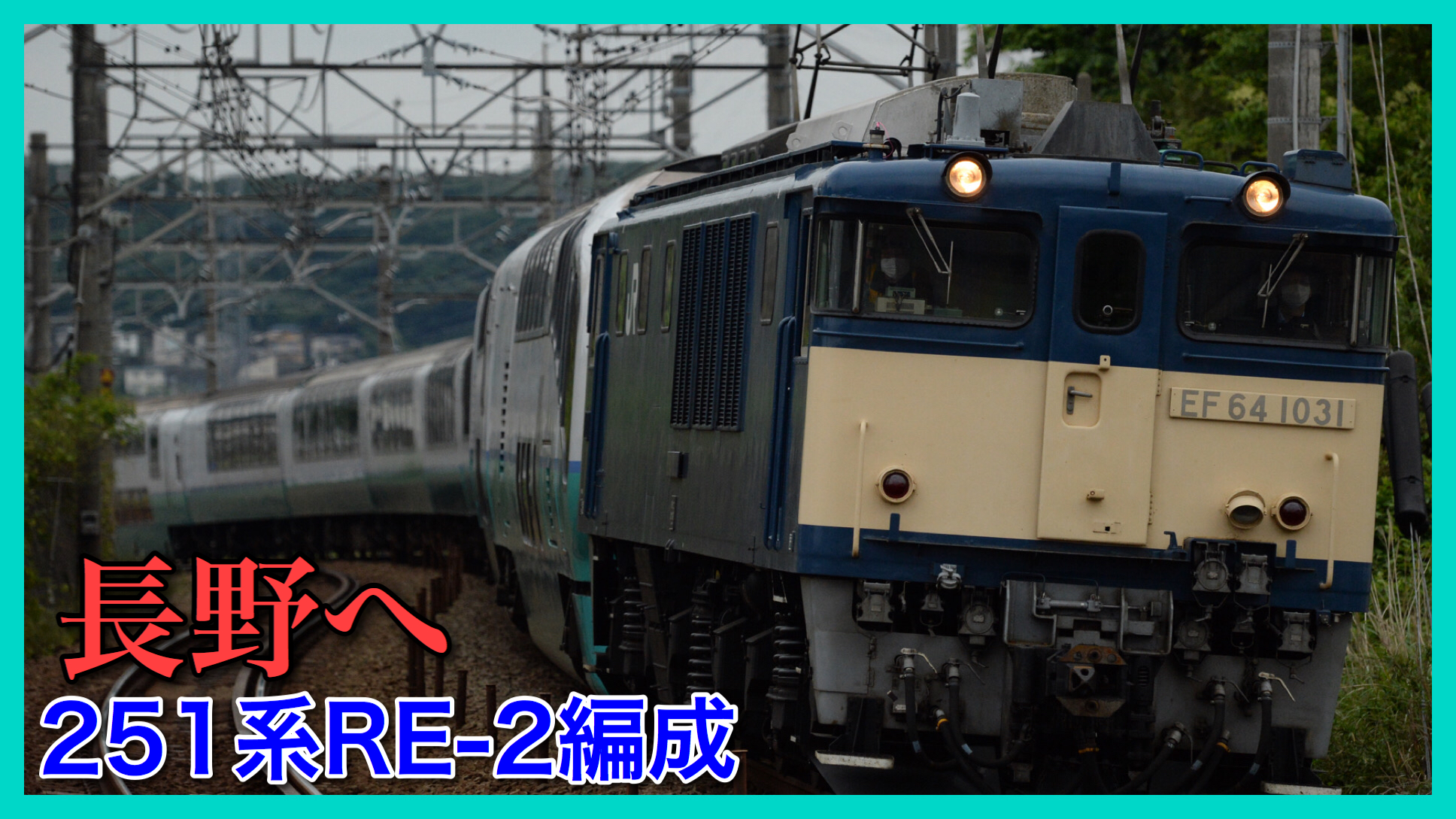 スーパービュー踊り子 251系re 2編成 廃車のため配給輸送で長野へ 鉄道ファンの待合室