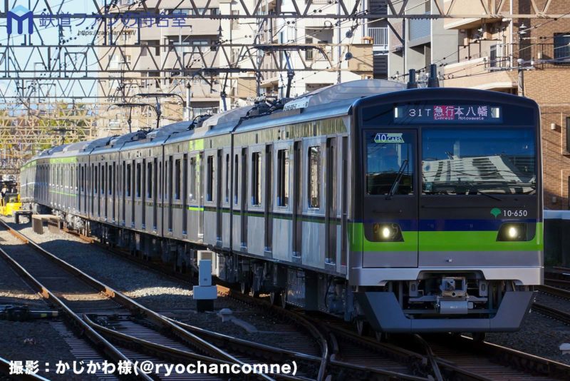 同一形式で置換】都営新宿線10-300形増備車10-650Fが営業運転開始
